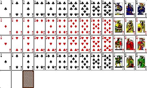52 playing cards details